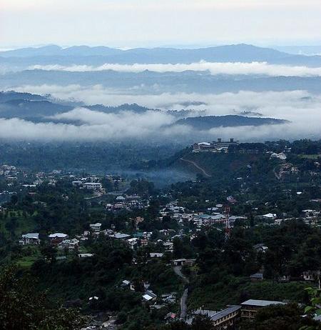 Beautiful Dharamshala view - India